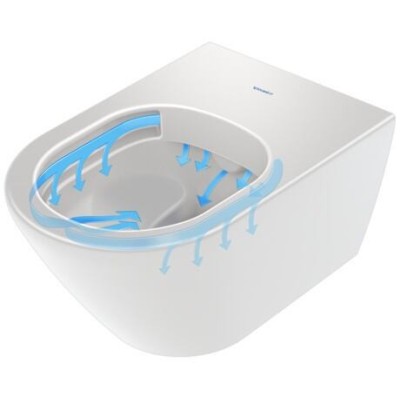 ΛΕΚΑΝΗ ΚΡΕΜΑΣΤΗ RIMLESS DURAVIT D-NEO
